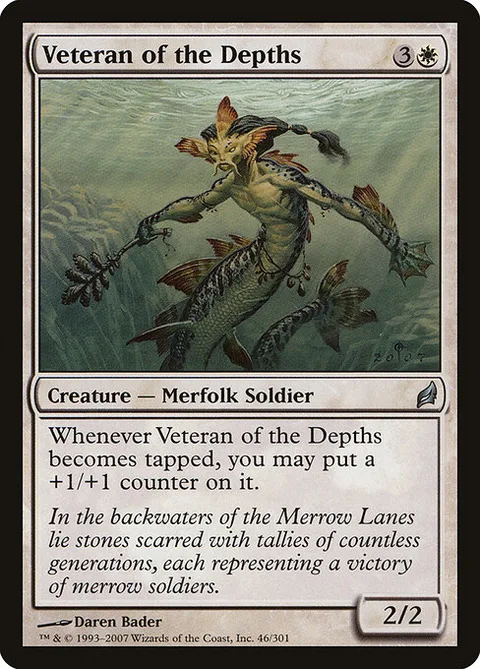 Veteran of the Depths, carte 46 de Lorwyn