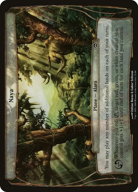 Naya, card 27 from Planechase Planes