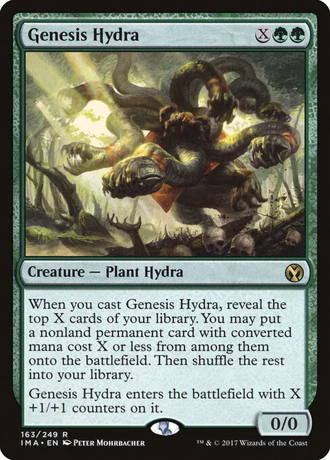 Genesis Hydra, card 163 from Iconic Masters