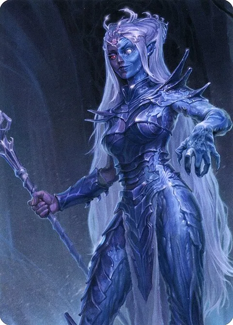 Mocking Doppelganger // Mocking Doppelganger, card 12 from Battle for Baldur's Gate Art Series