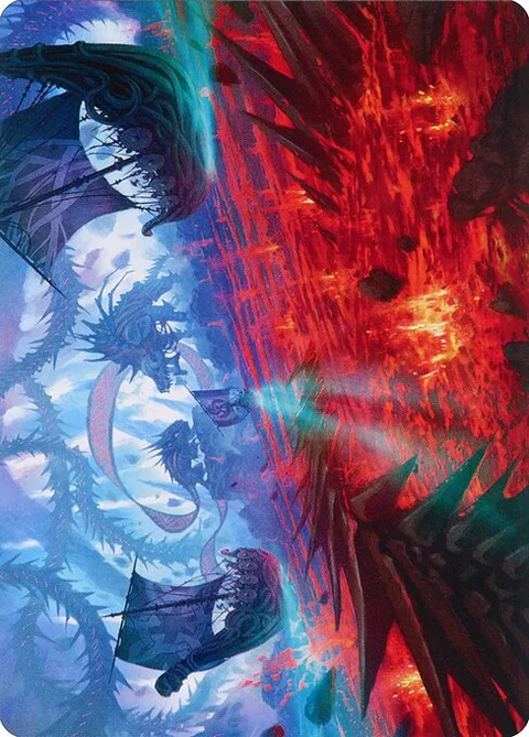 Invasion of Kaldheim // Invasion of Kaldheim, card 33 from March of the Machine Art Series