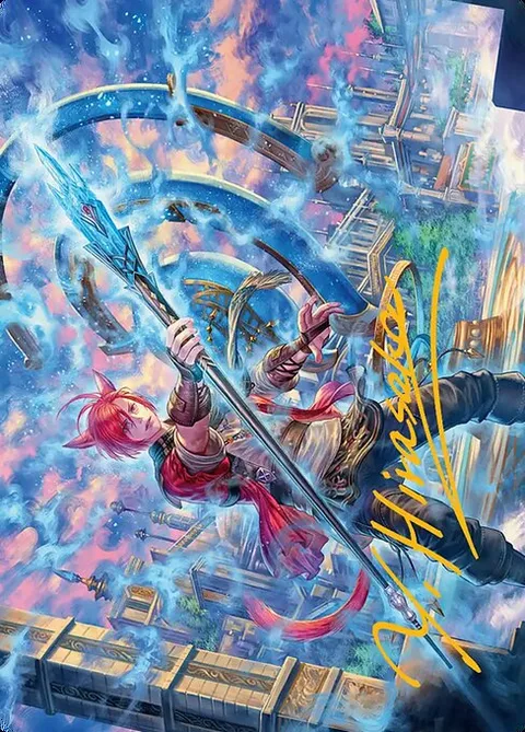 G'raha Tia, Scion Reborn // G'raha Tia, Scion Reborn, carte 19 de Final Fantasy Art Series