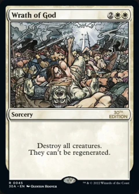 Wrath of God, carte 45 de 30th Anniversary Edition
