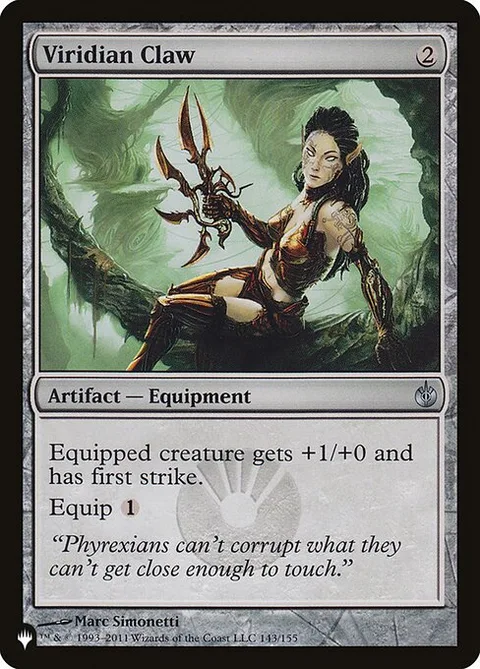Viridian Claw, carte MBS-143 de The List