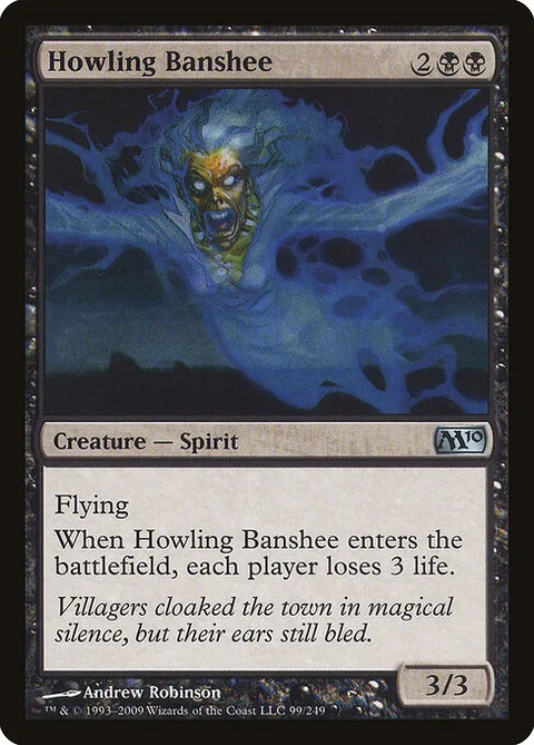 Howling Banshee, card 99 from Magic 2010