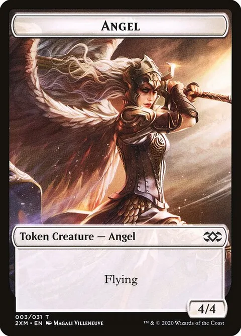 Angel, card 3 from Double Masters Tokens