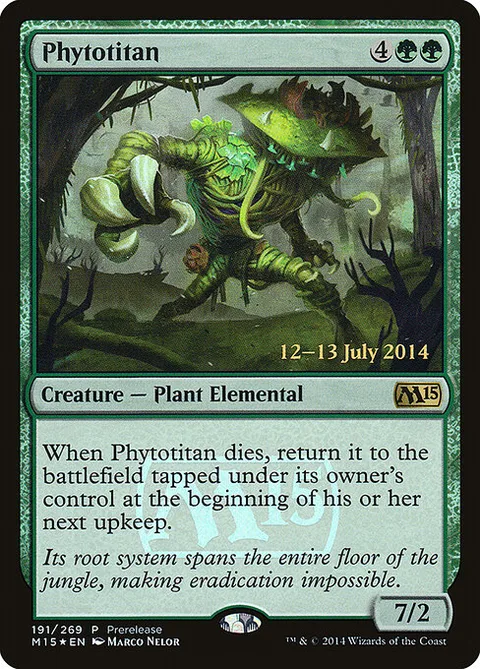 Phytotitan, carte 191 de Magic 2015 Promos