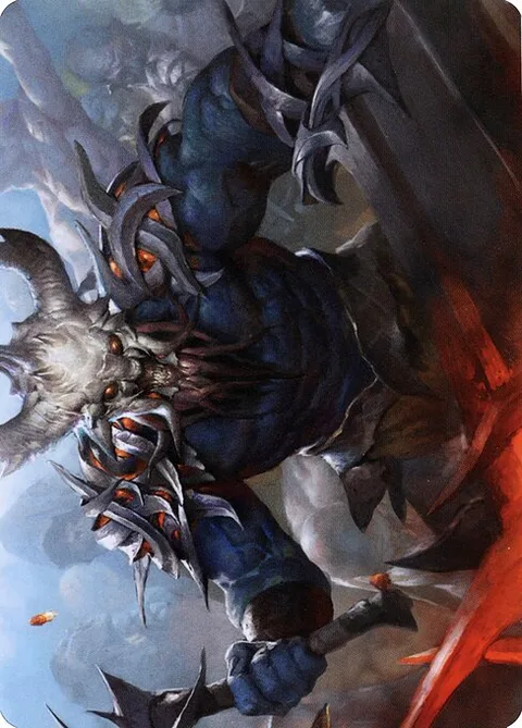 Frenzied Raider // Frenzied Raider, card 34 from Kaldheim Art Series