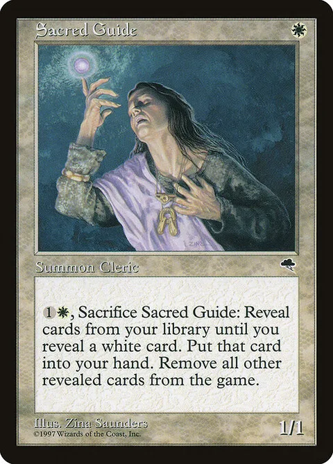 Sacred Guide, carte 38 de Tempest