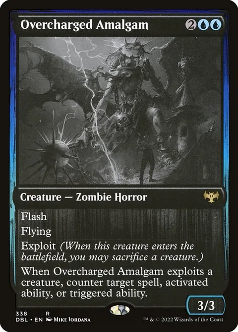 Overcharged Amalgam, card 338 from Innistrad: Double Feature