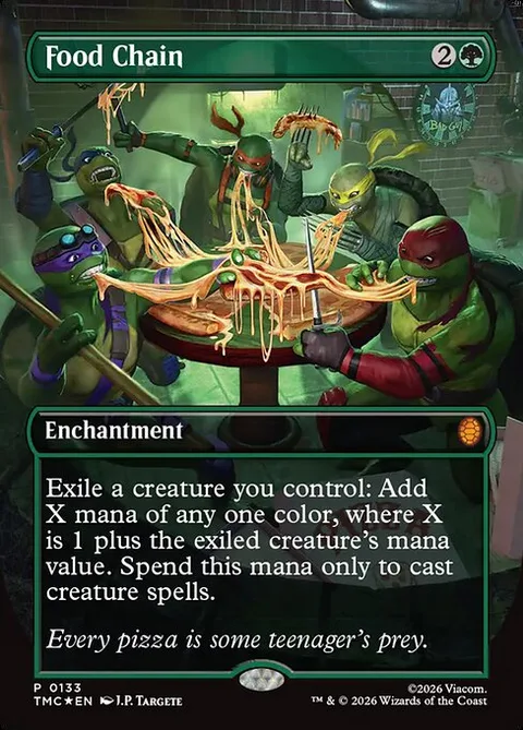 Food Chain, card 133 from Teenage Mutant Ninja Turtles Eternal