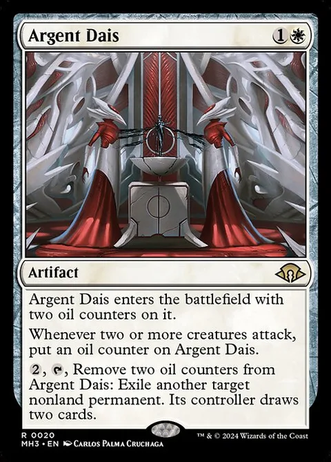 Argent Dais, card 20 from Modern Horizons 3