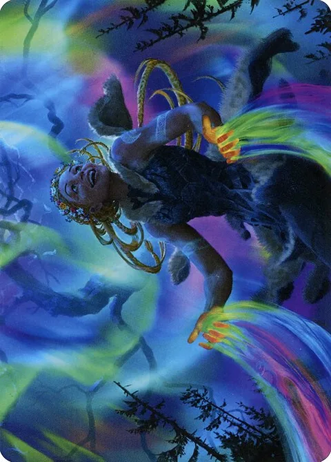 Esika, God of the Tree // Esika, God of the Tree, card 43 from Kaldheim Art Series