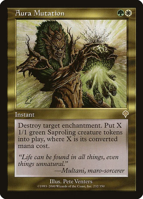 Aura Mutation, card 232 from Invasion