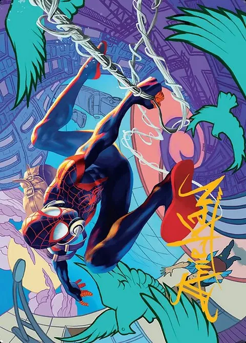 Spider-Man, Brooklyn Visionary // Spider-Man, Brooklyn Visionary, card 20 from Marvel's Spider-Man Art Series