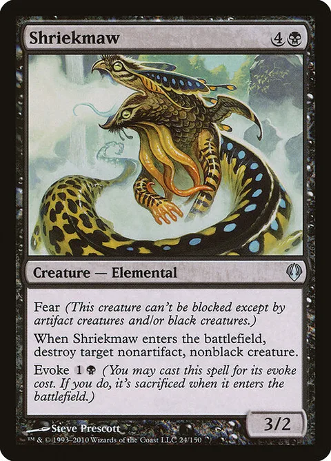 Shriekmaw, card 24 from Archenemy