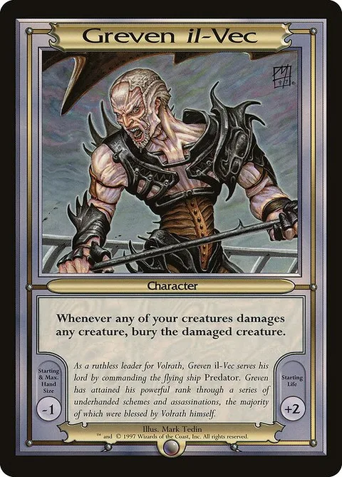 Greven il-Vec, carte 203 de Vanguard Series