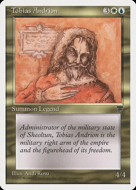 Tobias Andrion, card 87 from Chronicles