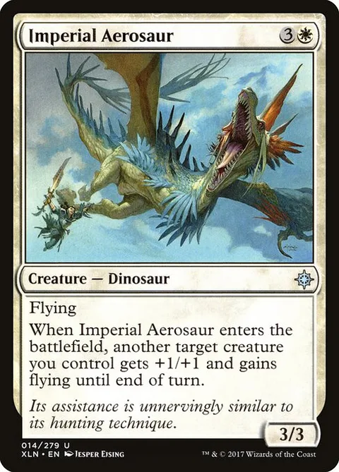 Imperial Aerosaur, card 14 from Ixalan