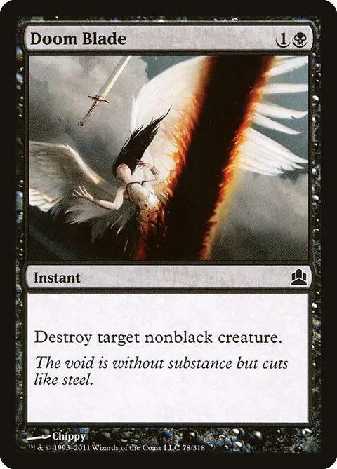 Doom Blade, carte 78 de Commander 2011