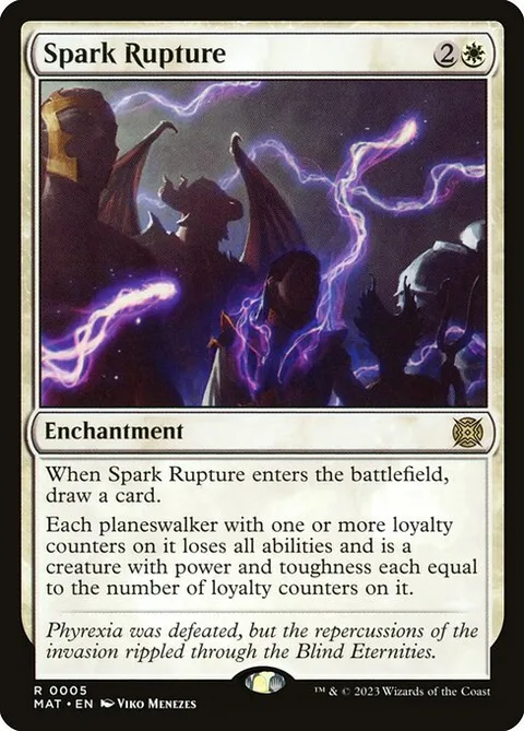 Spark Rupture, card 5 from March of the Machine: The Aftermath