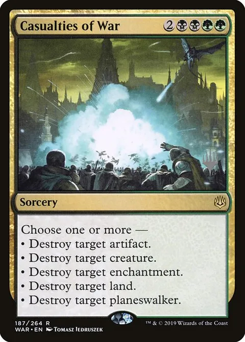 Casualties of War, carte 187p de War of the Spark Promos