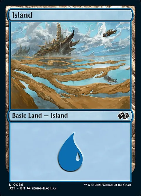Island, card 86 from Foundations Jumpstart