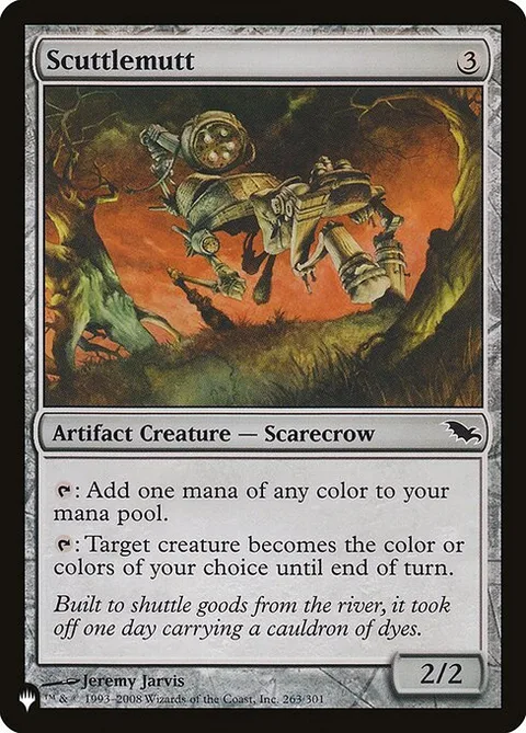 Scuttlemutt, carte SHM-263 de The List