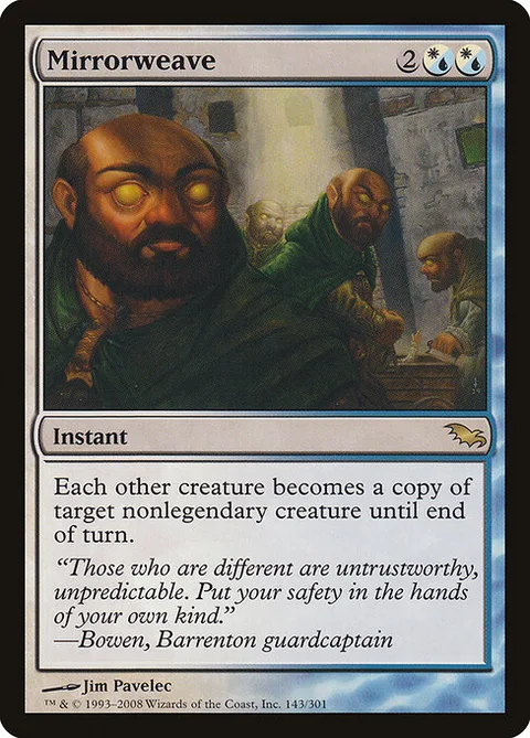 Mirrorweave, carte 143 de Shadowmoor