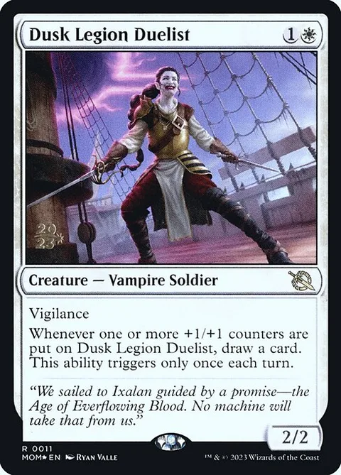 Dusk Legion Duelist, carte 11s de March of the Machine Promos
