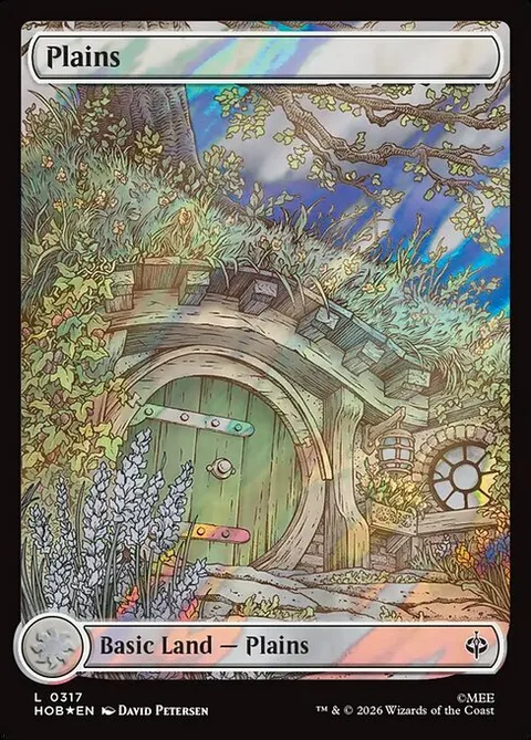 Plains, card 317 from The Hobbit
