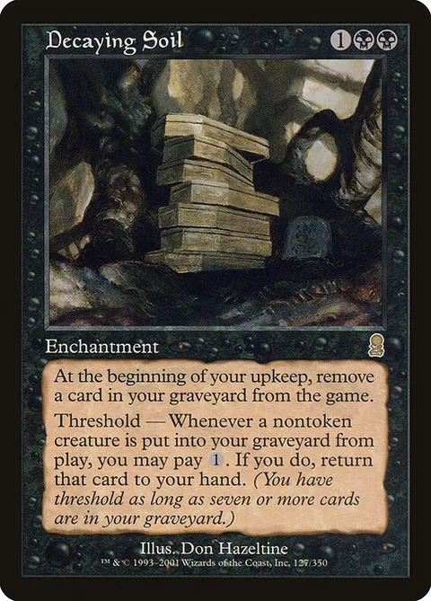 Decaying Soil, carte 127 de Odyssey