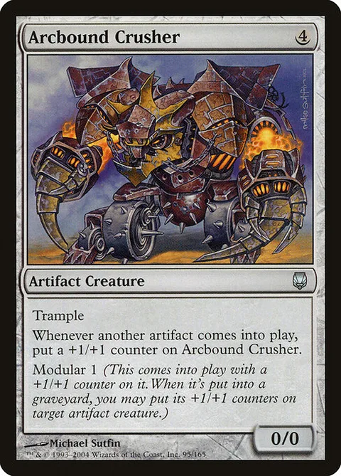 Arcbound Crusher, card 95 from Darksteel