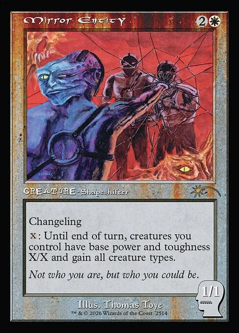 Mirror Entity, carte 2514 de Secret Lair Drop