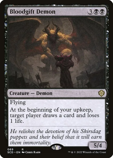 Bloodgift Demon, carte 69 de Starter Commander Decks