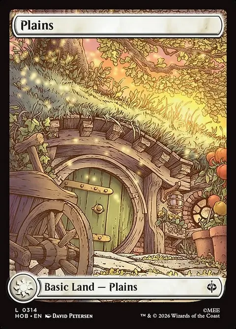 Plains, card 314 from The Hobbit
