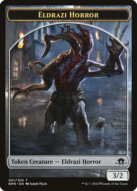 Eldrazi Horror, carte 1 de Eldritch Moon Tokens