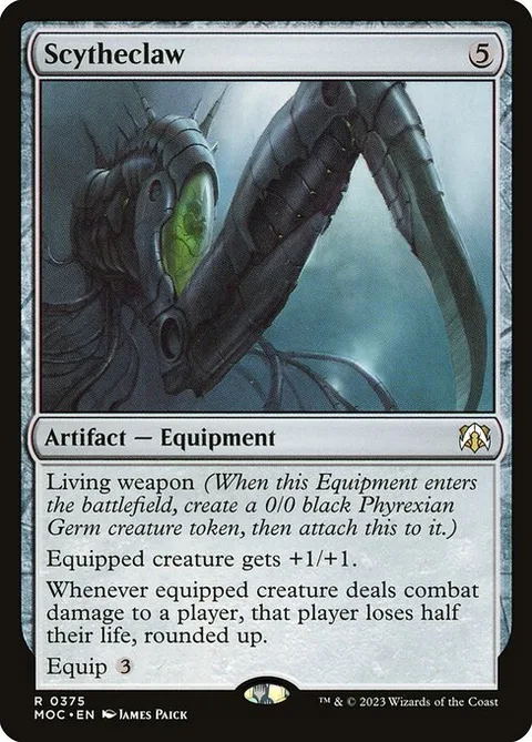 Scytheclaw, card 375 from March of the Machine Commander