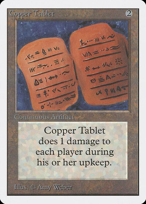 Copper Tablet, card 239 from Unlimited Edition