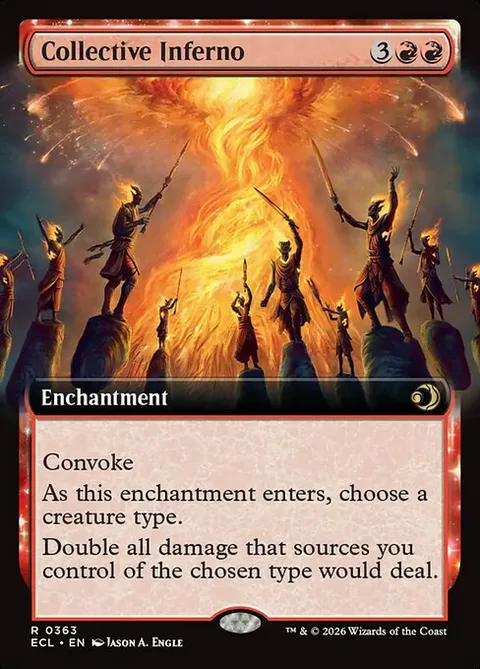 Collective Inferno, card 363 from Lorwyn Eclipsed