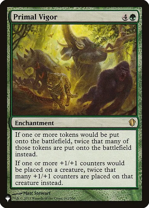 Primal Vigor, card C13-162 from The List