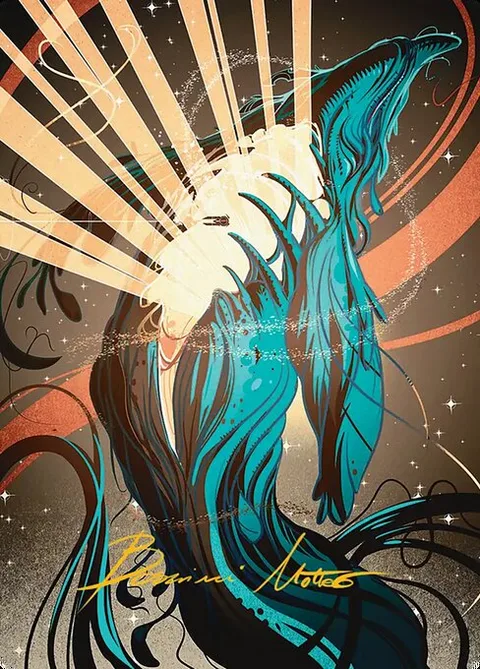 Swarmyard // Swarmyard, card 54 from Edge of Eternities Art Series
