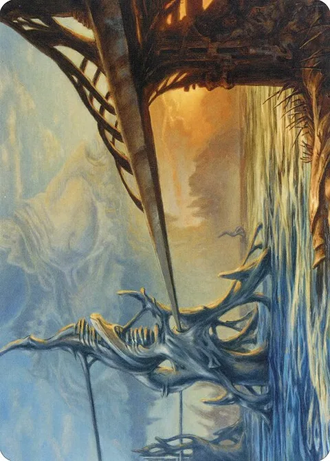 Razortide Bridge // Razortide Bridge, carte 76 de Modern Horizons 2 Art Series
