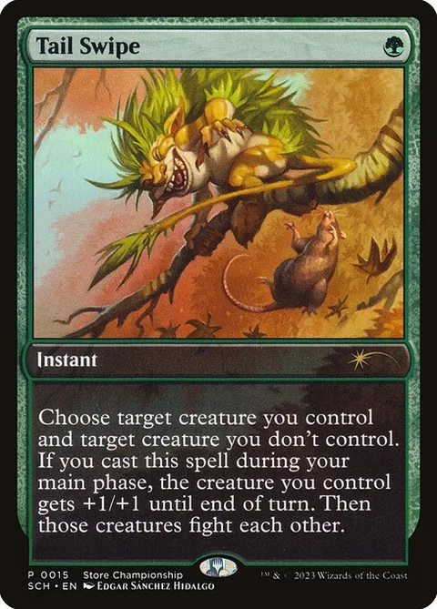 Tail Swipe, card 15 from Store Championships