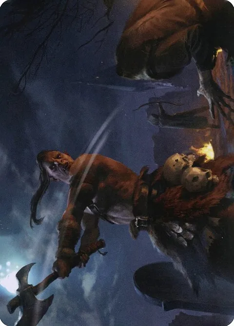 Critical Hit // Critical Hit, card 38 from Adventures in the Forgotten Realms Art Series