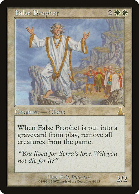 False Prophet, carte 6 de Urza's Destiny