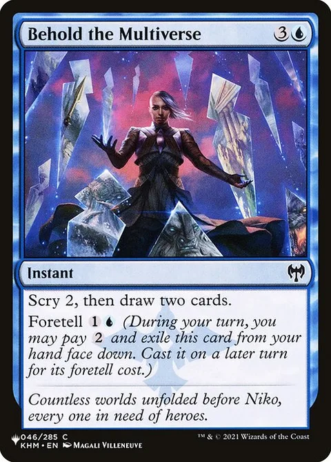 Behold the Multiverse, card KHM-46 from The List