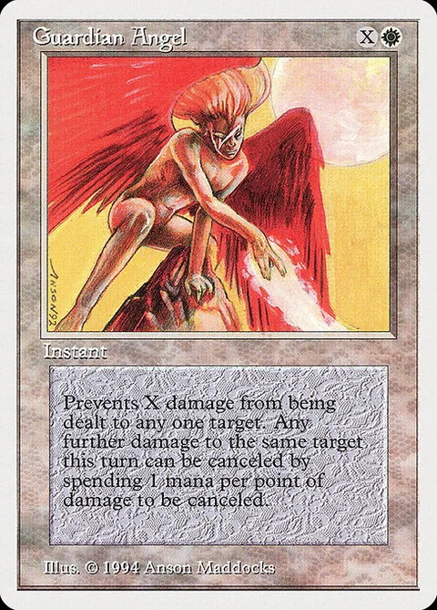 Guardian Angel, card 21 from Summer Magic / Edgar