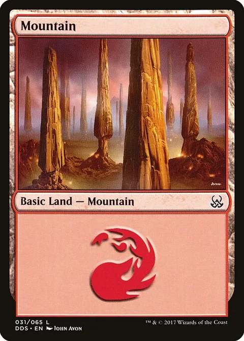 Mountain, carte 31 de Duel Decks: Mind vs. Might
