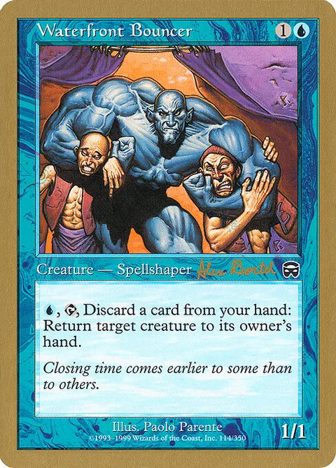 Waterfront Bouncer, carte ab114 de World Championship Decks 2001